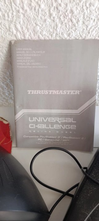 Volante Thrustmaster Ferrari Challenge (Volante OK
