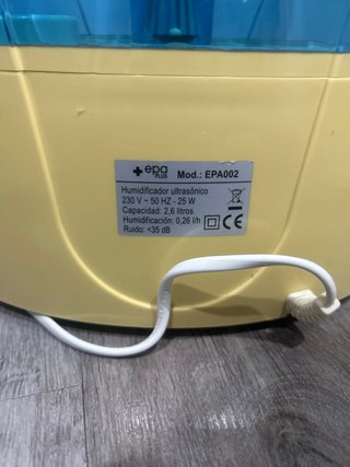 Humidificador Epa Plus Beige/Azul