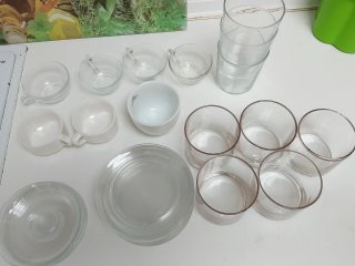 Set de vasos para bar