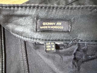 Pantalón Massimo Dutti Negro