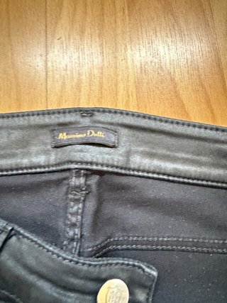 Pantalón Massimo Dutti Negro