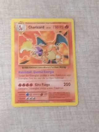 Carta Pokémon Charizard 150 PS
