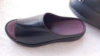 Sandalias negras