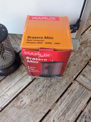 Lote Convector Orbegozo + Brasero Mini.