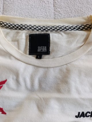 Camiseta Honda Blanca Talla M