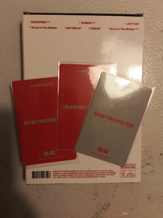 Baby Monster Chiquita Álbum Photocards