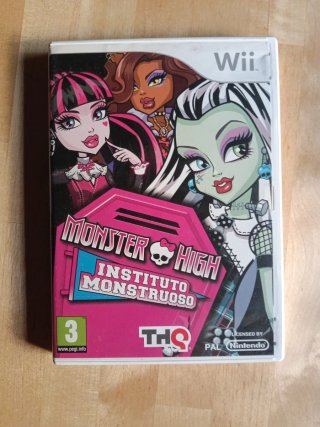 Pack 2 Juegos Monster High Wii + 2 Mandos + Nunchu