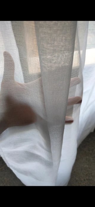 Cortinas Translucida EMEMA Poliéster 215x140 blanc