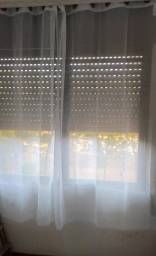 Cortinas Translucida EMEMA Poliéster 215x140 blanc