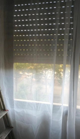 Cortinas Translucida EMEMA Poliéster 215x140 blanc