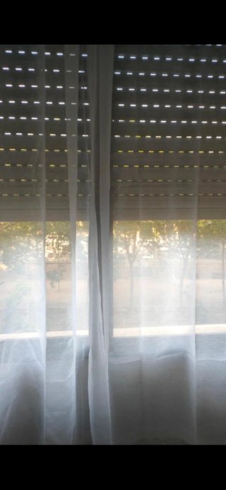 Cortinas Translucida EMEMA Poliéster 215x140 blanc