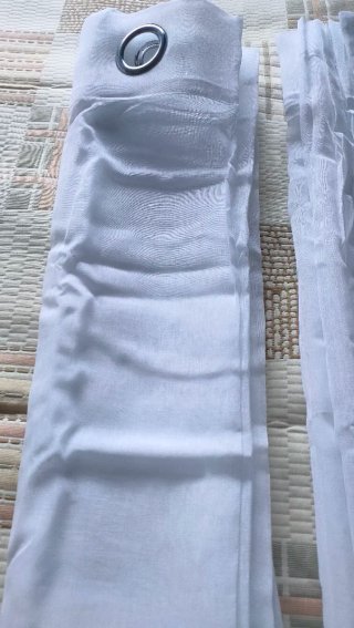 Cortinas Translucida EMEMA Poliéster 215x140 blanc