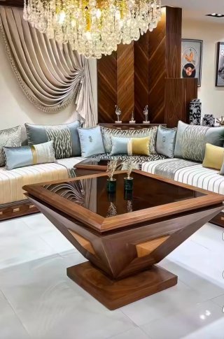 Sofá modular moderno cono sin mesa de centro