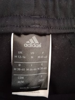 Chándal Adidas Azul y Negro