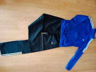 Chándal Adidas Azul y Negro