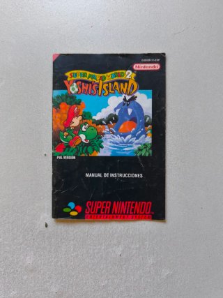 Manual Super Mario World 2 Yoshi's Island SNES