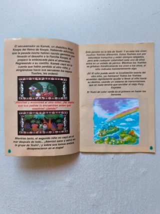 Manual Super Mario World 2 Yoshi's Island SNES