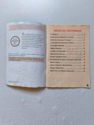 Manual Super Mario World 2 Yoshi's Island SNES