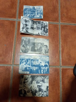 Programa de mano cine antiguo doble