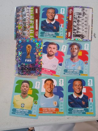 Cromos Panini Mundial 2026 cambio 1.50 (7cromos)