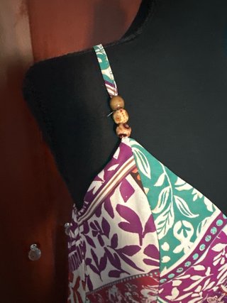 Vestido Verano Estampado Talla M