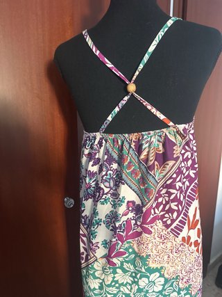 Vestido Verano Estampado Talla M