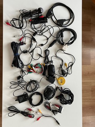 Lote Cables Audio/Video y Conexiones Varias