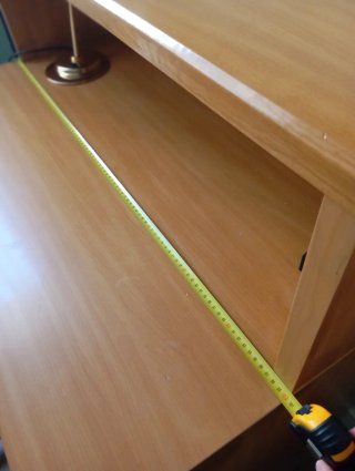 Mesa escritorio/recepción madera