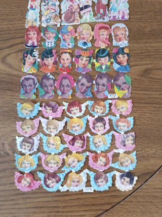 Cromos troquelados antiguos Eva