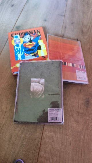 3 álbumes de fotos Superman