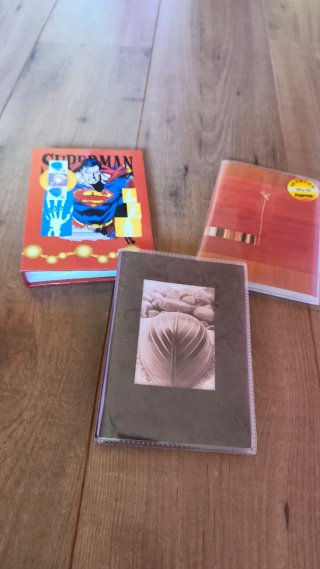 3 álbumes de fotos Superman