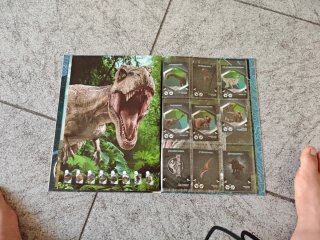 Álbum Jurassic World Día Cromocartas Oficial