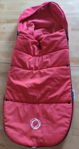 Saco invierno Bugaboo rojo