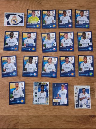 Clección Champions League 23/24 Topps Sin Pegar