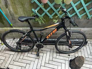 Bicicleta Montaña DTB Tracker Negra/Naranja