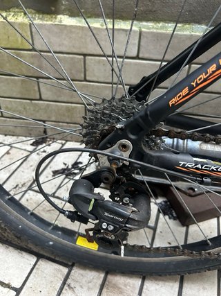 Bicicleta Montaña DTB Tracker Negra/Naranja