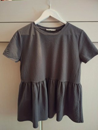 Camiseta Pull&Bear gris