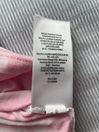 Camiseta Polo Ralph Lauren niña 12-14 años