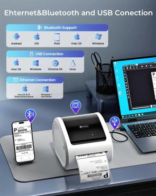 Impresora de Etiquetas Phomemo D530 PRO 300DPI
