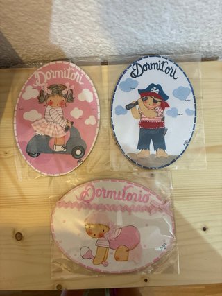 4 Colgadores Decorativos Dormitorio