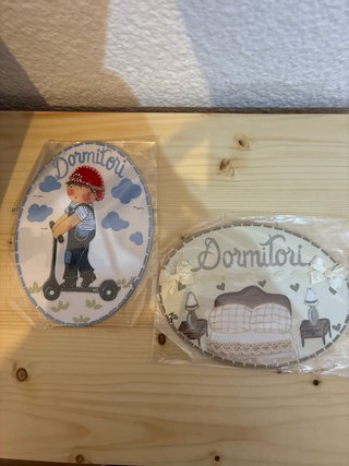 4 Colgadores Decorativos Dormitorio