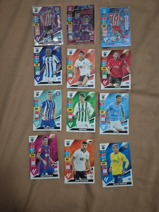 Lote Cartas Fútbol LaLiga 23/24 Panini