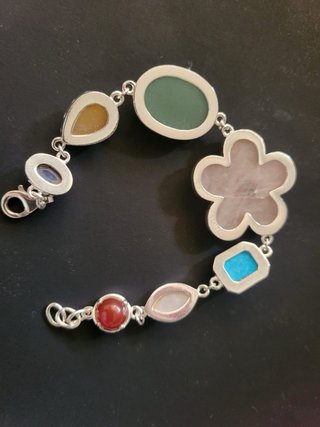 Pulsera Tous Plata Multicolor