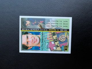 Lote 3 cromos FC Barcelona 2000/2001