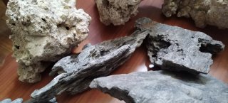 Piedras naturales para acuario