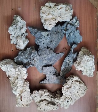 Piedras naturales para acuario