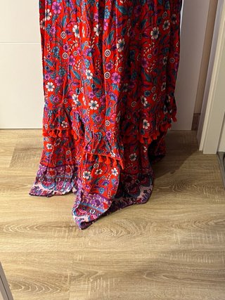 Vestido boho estampado floral