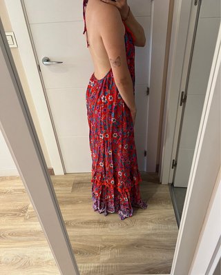 Vestido boho estampado floral