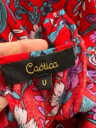Vestido boho estampado floral