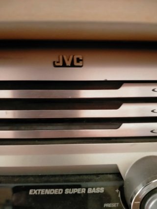 Equipo de música JVC MX-GT91R Gigatube Y2K